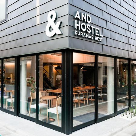&And Hostel Kuramae West Tokyo Eksteriør bilde